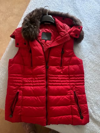 Chaleco Rojo Massimo Dutti