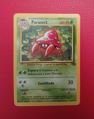 Carta Pokémon Parasect jungla
