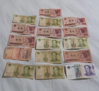 Lote de 16 Billetes Antiguos de Colección
