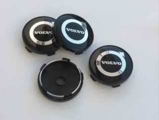 60mm Tapabujes Volvo Centro de Llantas Ruedas