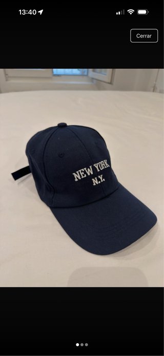 Gorra Azul New York N.Y.