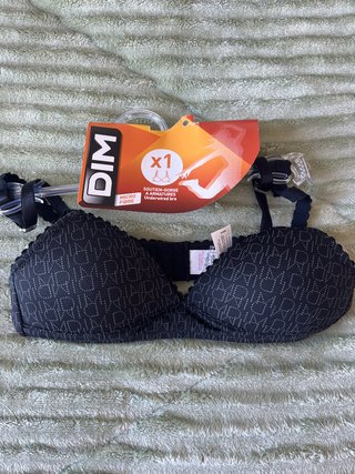 Sujetador DIM Negro Talla 80A