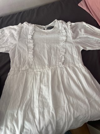 Vestido Blanco Primark Talla 42