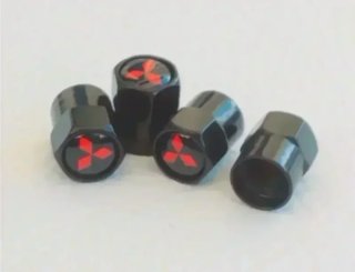 Tapones de Neumaticos Llanta con Logo Mitsubishi