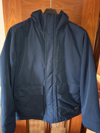 Parka Hollister Azul Talla L