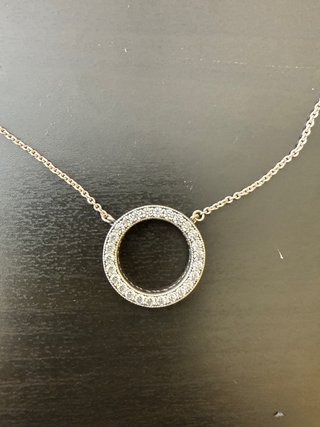 Colgante Redondo Pandora de Plata