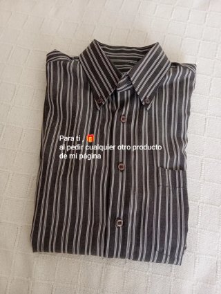 Camisa de hombre de manga larga
