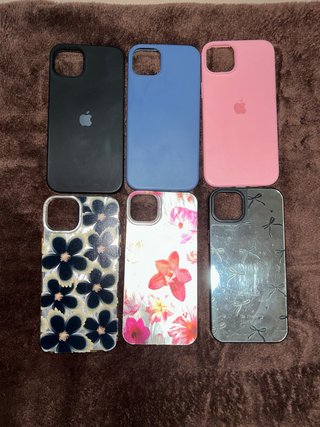 Lote de 6 Fundas para iPhone 14 Plus