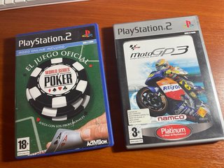 2 Juegos PlayStation 2: World Series of Poker PS2