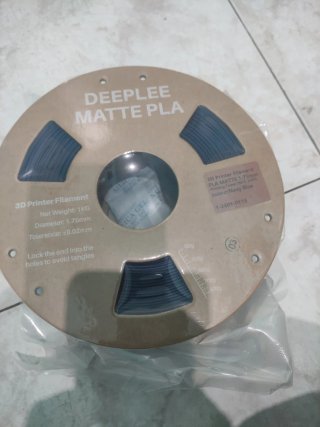 Filamento PLA Opaco Deeplee Blu Marina 1kg