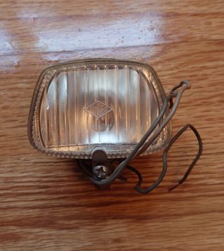 Faro de Bicicleta Antiguo Rinder