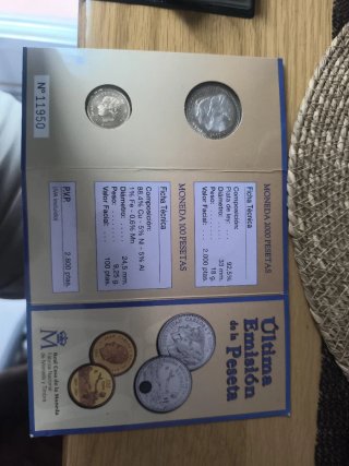 Colección Última Emisión de la Peseta