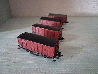4 Vagones Fleischmann H0