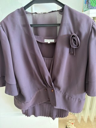 Traje de ceremonia Arte-Moda morado