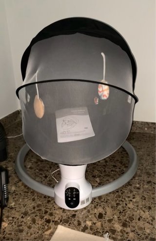 Amaca per Bambini con Tettoia e Giocattoli