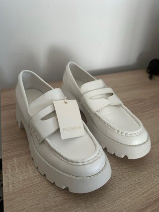 Mocasines Blancos Pull&Bear