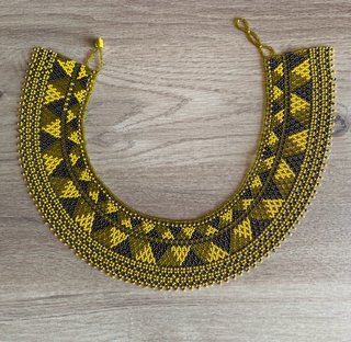 Collar Gargantilla de Cuentas Multicolor