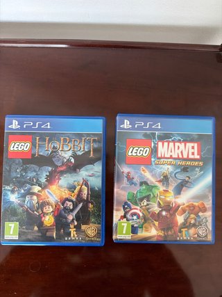 Pack 2 Juegos PS4: LEGO Marvel y El Hobbit