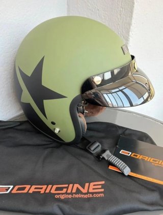 CASCO ORIGINE VERDE NUEVO Y ORIGINAL