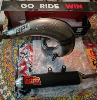 Linea escape Oxa gp racing beta 250/300