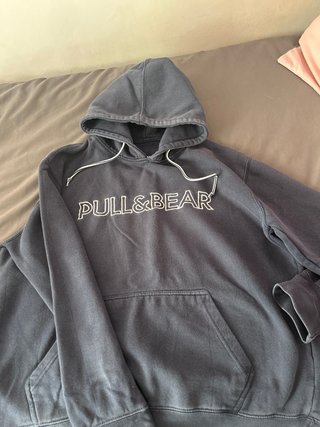 Sudadera Pull&Bear Azul Talla L