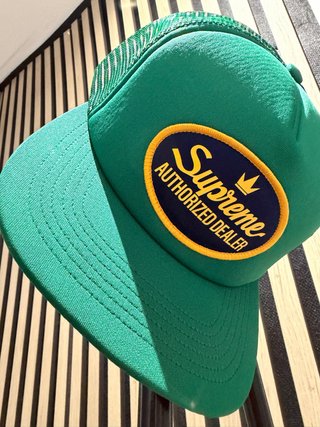 Gorra Supreme Authorized Dealer Verde
