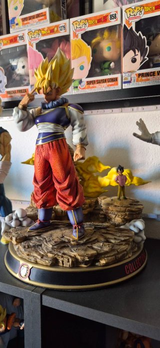 Figura Resina Dragon Ball Instant Transmission