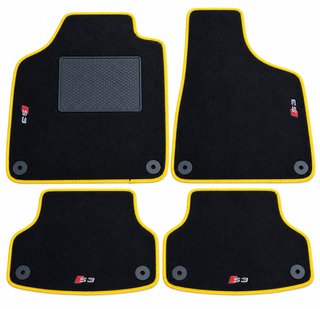 Set 4 Tappetini per Audi A3