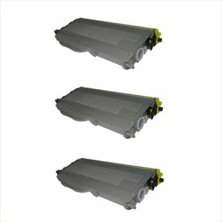 Confezione da 3 toner compatibili Brother TN2120