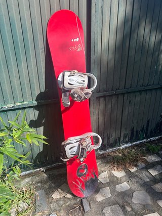 Tabla de Snowboard Wedze Roja