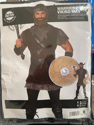 Disfraz de Guerrero Vikingo Talla