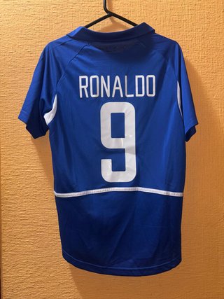 Camiseta de Fútbol Ronaldo Brasil 2002 talla M