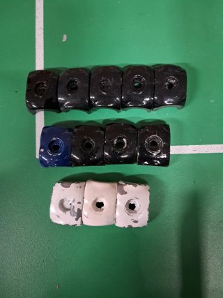 12 Espaldillas para Futbolín Córdoba