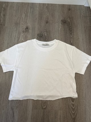 Camiseta blanca Pull&Bear