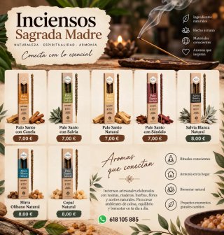 Inciensos Artesanales Sagrada Madre