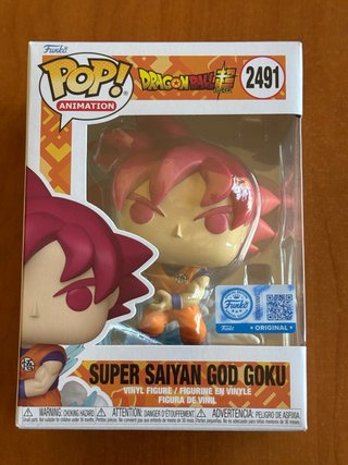 Funko Pop! Super Saiyan God Goku [Special Edition]