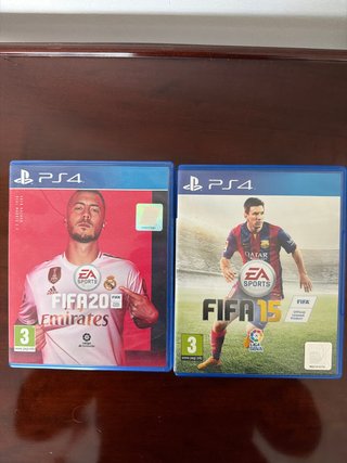 Pack 2 Juegos PS4: FIFA 15 y FIFA 20