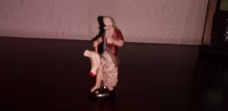 Figura de Belén: Oferente de Cerámica