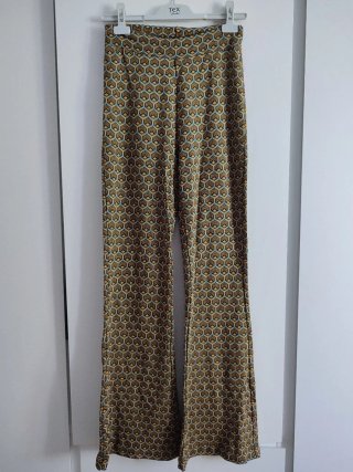 Pantalón Hippie Estampado Talla M