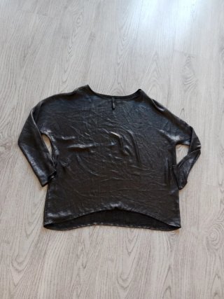 Jersei Fino Elegante Negro Talla S