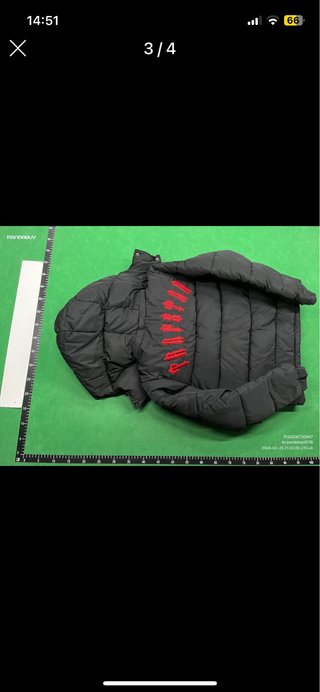 Chaqueta Trapstar Negra y Roja