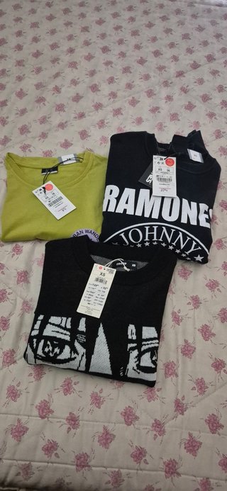 Lote 3 prendas hombre talla XS
