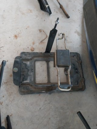 Bandeja de batería para Mercedes SLK R170