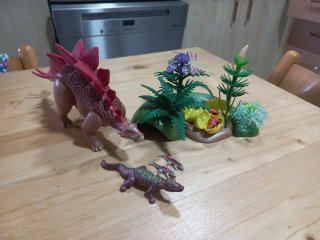 Set Playmobil Estegosaurio