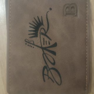 Cartera Personalizada Marrón