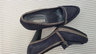 Zapatos de tacón Mortarotti azul