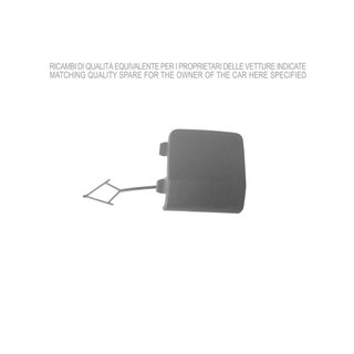 Tapa Gancho Remolque Paragolpes Delantero Imprimado para Volkswagen POLO 2014