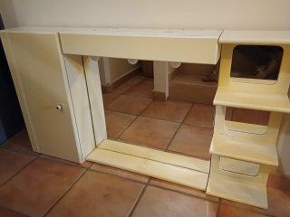 Mueble de baño con espejo