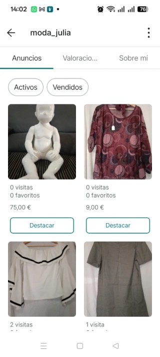 Ropa con etiqueta