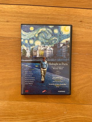 DVD Midnight in Paris, de Woody Allen